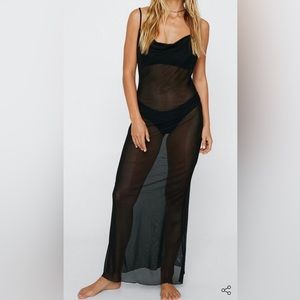 Nasty gal mesh cover up
